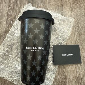 Authentic Saint Laurent Stars Ceramic Coffee Mug (Brand New)
